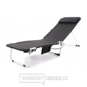 Lehátko BEACH - černá náhled