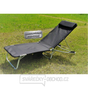 Lehátko BEACH - černá gallery main image