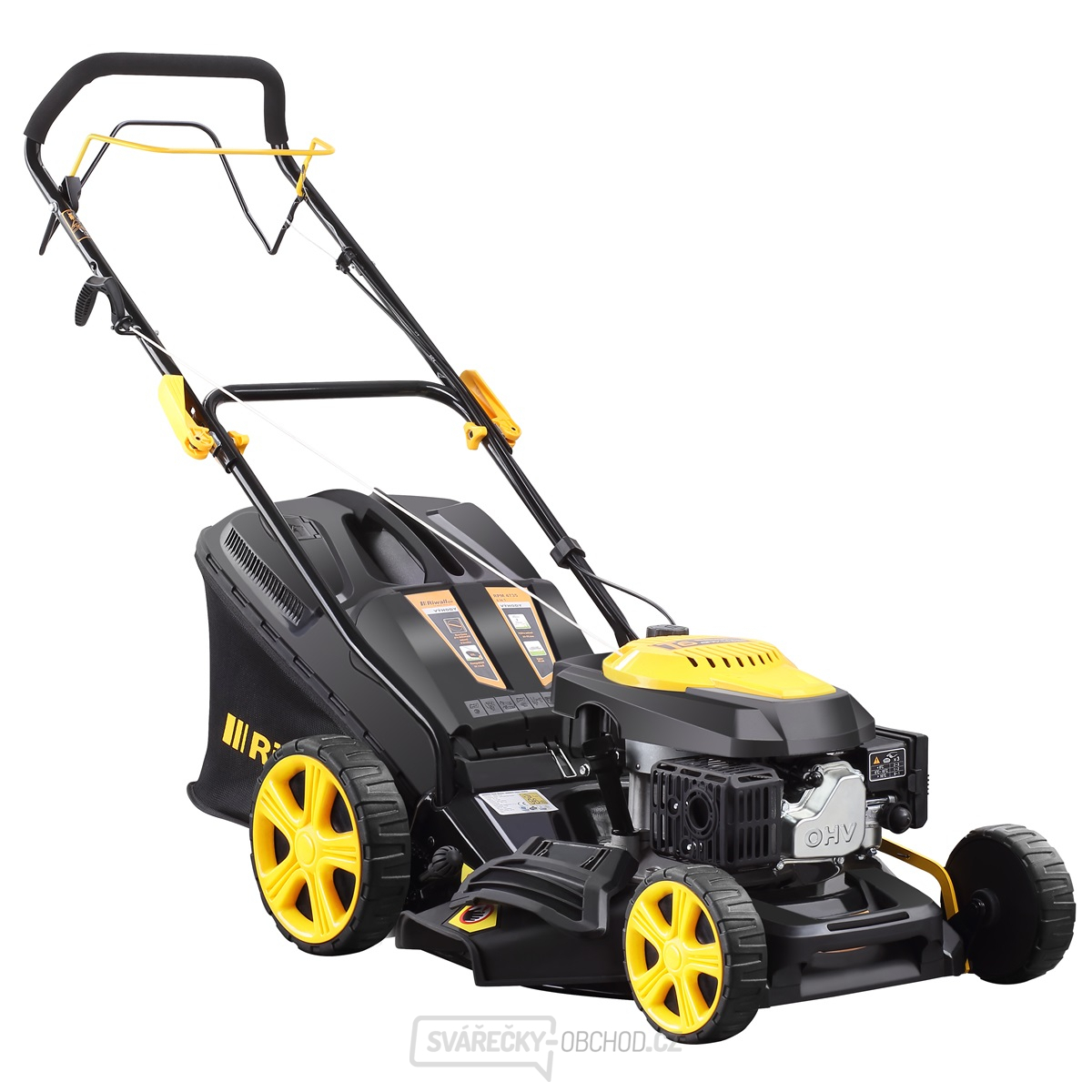 Sekačka na trávu s pojezdem 4v1 Riwall PRO RPM 4735 