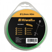 Žací struna pr. 2mm, délka 40m, čtvercový průřez Riwall PRO Žací struna pr. 2mm, délka 40m, čtvercový průřez Riwall PRO gallery main image