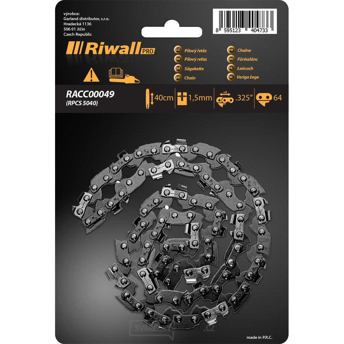 Riwall PRO Pilový řetěz pro RPCS 5040 