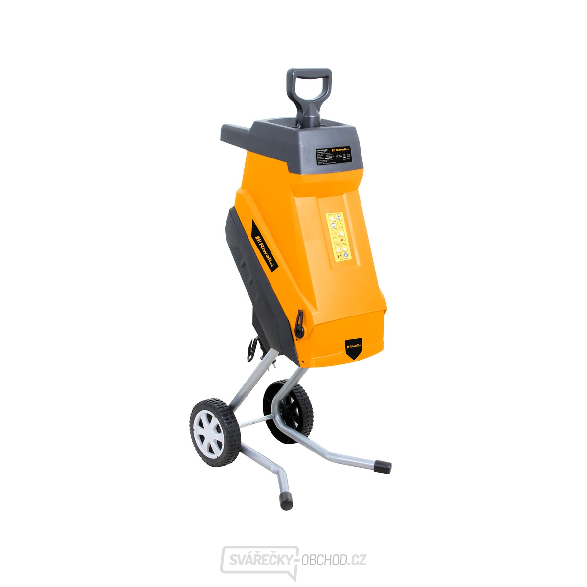 Riwall PRO RES 2545 elektrický nožový drtič větví 2500 W