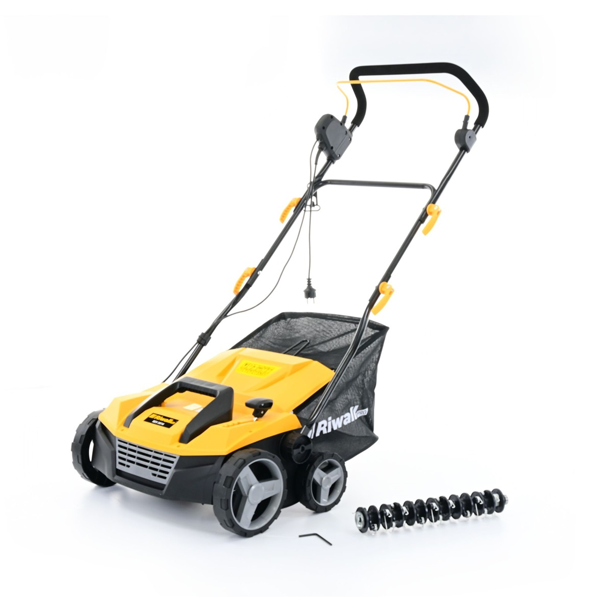 Elektrický vertikutátor Riwall PRO REV 3816 combi 3 v 1 Náhled