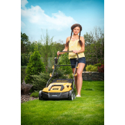 Elektrický vertikutátor Riwall PRO REV 3816 combi 3 v 1 Náhled