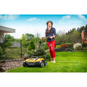 Elektrický vertikutátor Riwall PRO REV 3816 combi 3 v 1 náhled