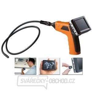 Inspekční endoskop s kamerou, monitorem a záznamem GB 8803 A gallery main image
