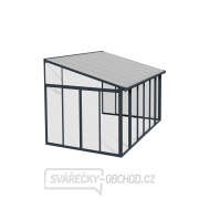 Zimní zahrada Palram Torino 3 x 4,25m šedá náhled