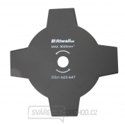 Riwall PRO Žací nůž čtyřzubý ke křovinořezu pr. 255mm Riwall PRO Žací nůž čtyřzubý ke křovinořezu pr. 255mm gallery main image