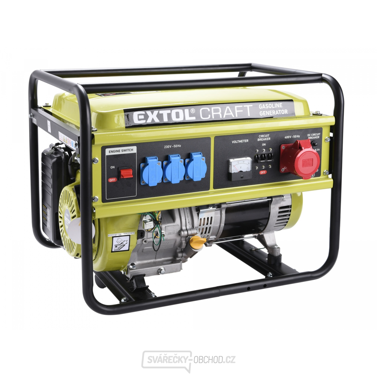 Elektrocentrála benzínová, 13HP/5,5kW (400V) 3x1,8kW (230V)