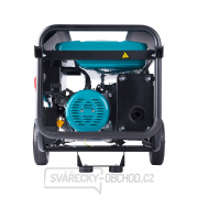 Elektrocentrála Heron 15HP/6,8kW (400V), 5,5kW (230V), elektrický start, podvozek náhled