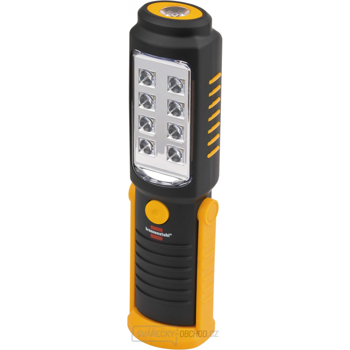  LED 8+1 akumulátorová ruční svítilna 350lm, magnet, klip Brennenstuhl 1175410010