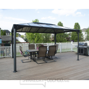 Zahradní hliníkový altán Palram Martinique 4300 náhled