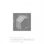 Palram Rozšíření pro Skylight 8x4 šedý  gallery main image