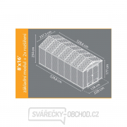 Zahradní domek Palram Skylight 8x8 hnědý Zahradní domek Palram Skylight 8x8 hnědý náhled