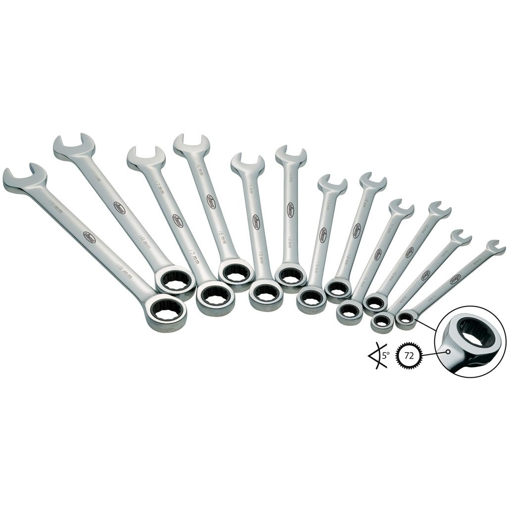 Sada očkoplochých ráčnových klíčů VIGOR V1031 9100000001031