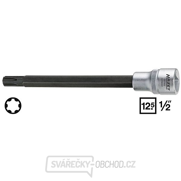 Zástrčná hlavice pro montáž šroubů hlav válců motorů HAZET 2579-9