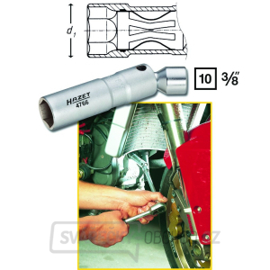 Nástrčná hlavice na zapalovací svíčky 16 mm HAZET 4766