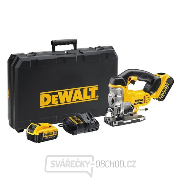 DCS331M2 DeWALT AKU přímočará pila XR 18V Li-Ion 4,0Ah