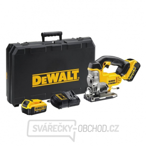 DCS331M2 DeWALT AKU přímočará pila XR 18V Li-Ion 4,0Ah