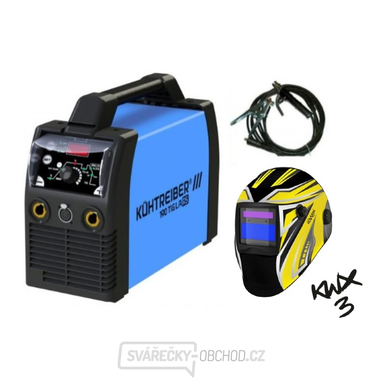 Kühtreiber KITin 190 TIG LA RS + kabely 25/3m + kukla