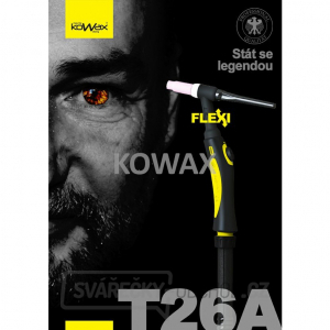 Hořák KOWAX® FLEXI T26A, 4m Hořák ruční TIG
