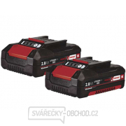 Baterie Power X-Change 18V (2x2,0 Ah) Twinpack Aku Einhell gallery main image