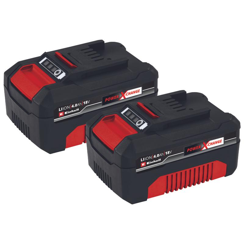 Baterie Power X-Change 18V (2x4,0 Ah) Twinpack Aku Einhell