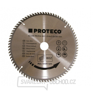 Kotouč pilový SK 254x3.0x30 80z + redukce 30/20 mm Kotouč pilový SK 254x3.0x30 80z + redukce 30/20 mm