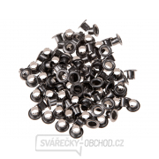 Očka-druky, sada100ks, barva šedý nikl Očka-druky, sada100ks, barva šedý nikl gallery main image