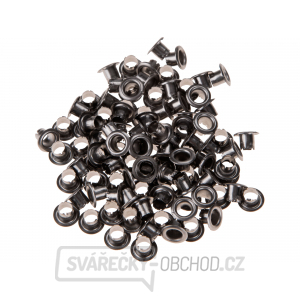 Očka-druky, sada100ks, barva šedý nikl Očka-druky, sada100ks, barva šedý nikl gallery main image