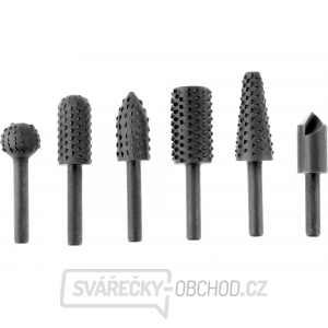 Rašple rotační do dřeva, 6ks Rašple rotační do dřeva, 6ks gallery main image