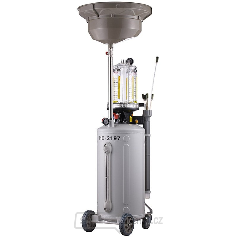 Pojízdná pneumatická nádoba na olej s odsávačkou HC-2197