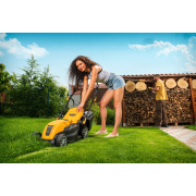 Riwall PRO REM 3817 travní sekačka s elektrickým motorem 2 v 1 Náhled