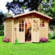 zahradní domek LANITPLAST KLAUDIA 300 x 300 cm gallery main image