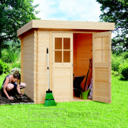 zahradní domek LANITPLAST ADELA 200 x 200 cm gallery main image