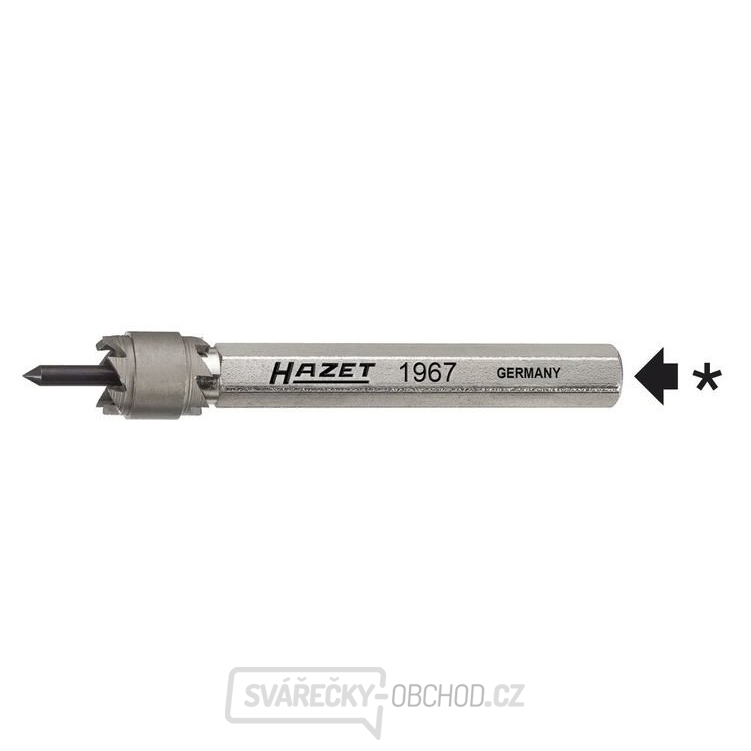 Frézovací přípravek na bodové sváry HAZET 1967