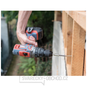 Aku vrtací šroubovák EXTOL s příklepem SHARE20V, 20V Li-ion (2x), 2000mAh náhled