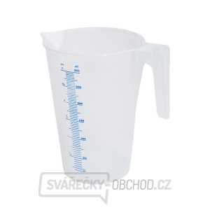 Průhledná polypropylénová odměrná nádobka 3 l Průhledná polypropylénová odměrná nádobka 3 l gallery main image