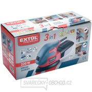 Vibrační bruska 3v1 Extol Premium, delta, 220W náhled