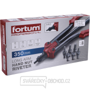 Kleště nýtovací pákové, rychloupínací, M3-M12, 350mm, CrMoV náhled