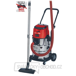 Vysavač pro mokré i suché sání Aku TE-VS 36/30 Li S-Solo Einhell Expert gallery main image