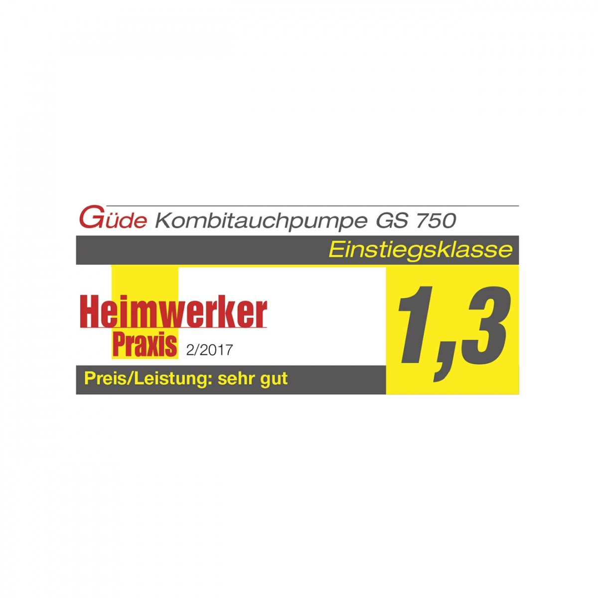 Kombinované ponorné čerpadlo GS 750 Náhled