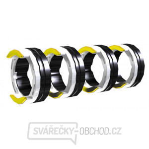 Set 4kladek AL 4R 1.0 MM/0.04 INCH BLUE/YELLOW na hliník gallery main image