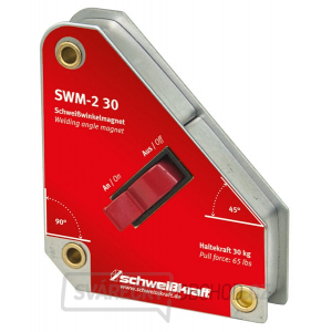 Vypínatelný svařovací úhlový magnet SWM-2 30