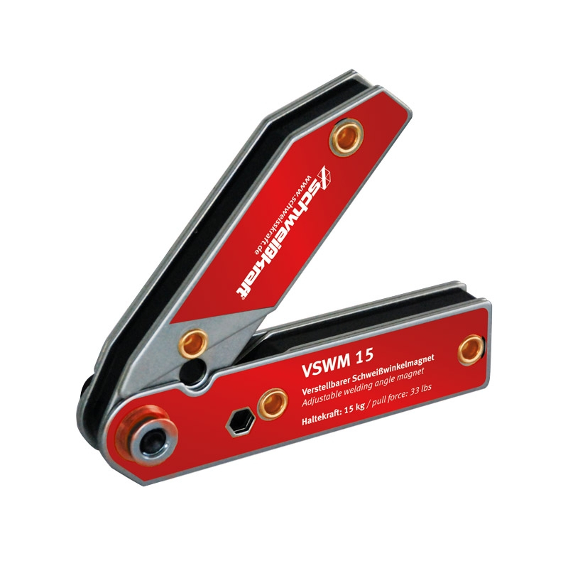 Levně Schweißkraft Polohovatelný svařovací úhlový magnet VSWM 15 1790051