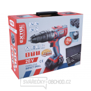 Aku vrtací šroubovák s příklepem EXTOL SHARE20V, 20V Li-ion, bez baterie a nabíječky Aku vrtací šroubovák s příklepem EXTOL SHARE20V, 20V Li-ion, bez baterie a nabíječky náhled