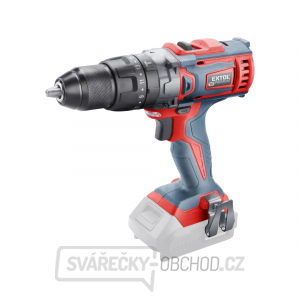 Aku vrtací šroubovák s příklepem EXTOL SHARE20V, 20V Li-ion, bez baterie a nabíječky Aku vrtací šroubovák s příklepem EXTOL SHARE20V, 20V Li-ion, bez baterie a nabíječky gallery main image