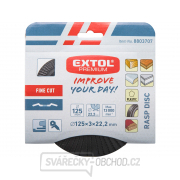 Kotouč rašplový na dřevo, 125x3x22,2mm, jemný sek náhled