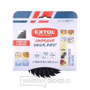 Kotouč rašplový/pilový na dřevo, 125x3x22,2mm, hrubý sek náhled