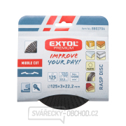 Kotouč rašplový na dřevo, 125x3x22,2mm, střední sek náhled